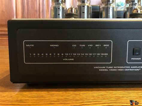 Audio Research Vsi60 Vacuum Tube Integrated Amplifier Photo 2735054