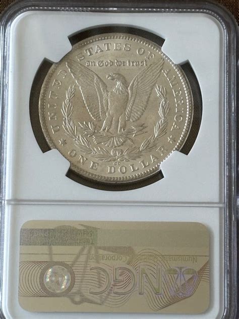 Morgan Silver Dollar 1880 Cc Ngc Ms60 Rare Carson City Mint Date Ebay