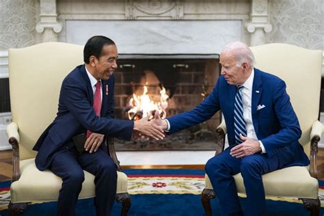 Biden Indonesia S Joko Widodo Announce Closer Ties At White House