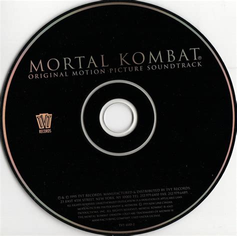 Mortal Kombat Original Motion Picture Soundtrack - GOTHIC & INDUSTRIAL ...