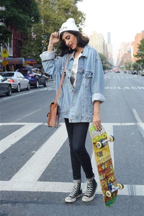 10 Outfits Para Lucir Como Toda Una Chica Skater Skater Girl Looks