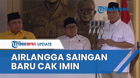 Nyatakan Diri Dukung Prabowo Golkar Kini Berharap Airlangga Bisa Maju