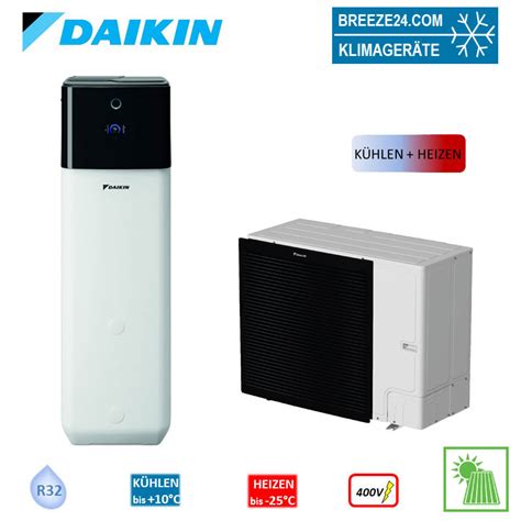 Daikin Altherma 3 R ECH2O Set ERLA11DW1 EBSX11P50D Wärmepumpe