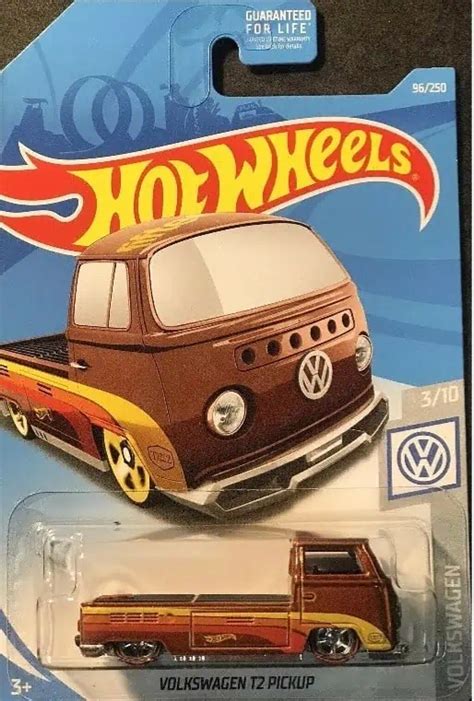 Hot Wheels Volkswagen Volkswagen T Pickup Marrom Universo Hot Wheels
