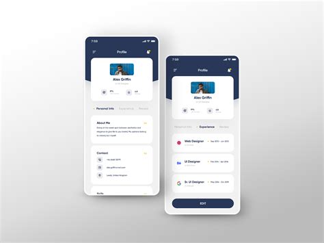 Daily UI 006 User Profile By Muhammad Farhan Fauzan On Dribbble