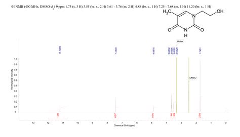 2 4 1H 3H Pyrimidinedione 1 2 Hydroxyethyl 5 Methyl 22441 51 6 1H