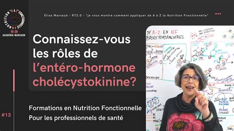 Connaissez Vous Les R Les De Lent Ro Hormone Chol Cystokinine Youtube