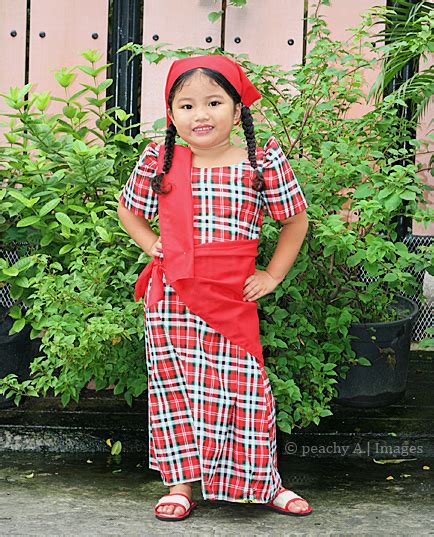 Filipiniana Costume For Linggo Ng Wika