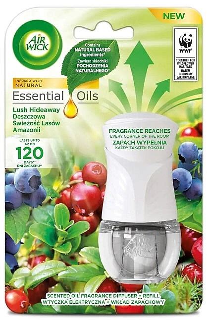 Air Wick Essential Oils Electric Rainforest Freshness Amazonian