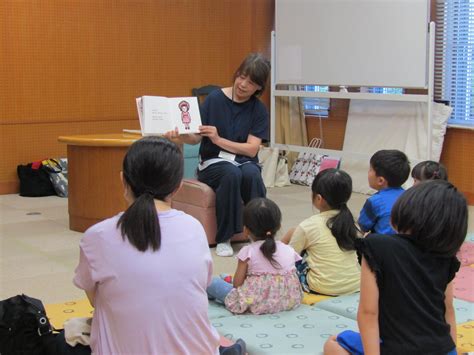 那珂湊図書館 夏の特別おはなし会を開催しました！ ひたちなか市立図書館 公式ホームページ