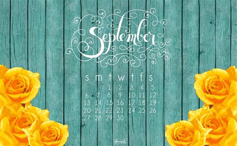 September Calendar Wallpaper