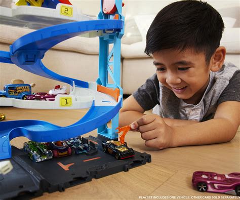Детска играчка Hot Wheels Стартов комплект 2в1 трансформираща се кула КОМСЕД