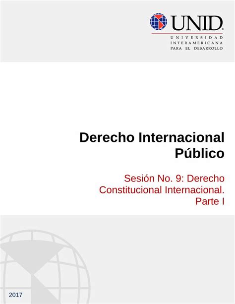 Pdf Derecho Internacional Público Mxmoodle2 Unid