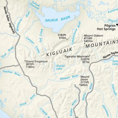 Bering Land Bridge map by US National Park Service - Avenza Maps ...