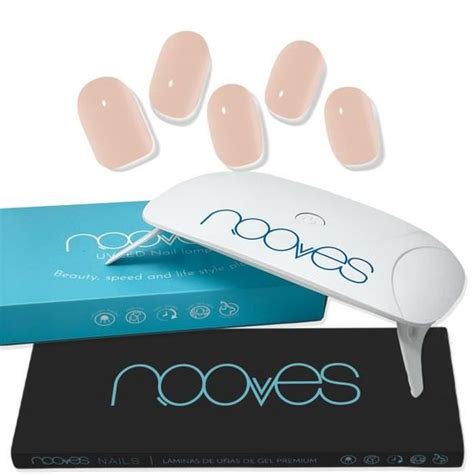 Autocollants à Ongles en Gel Précuré NOOVES Nude Baby Boomer