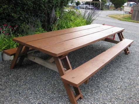 Extra Large Picnic Table Sooke Victoria