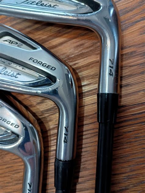 Titleist Ap2 Iron Set 714 5 9 Regular Flex Graphite Ebay