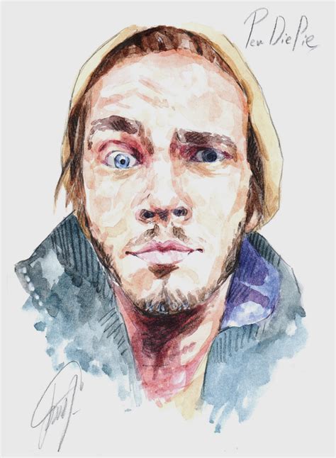 Pewdiepie Portrait By Pewdspie On Deviantart