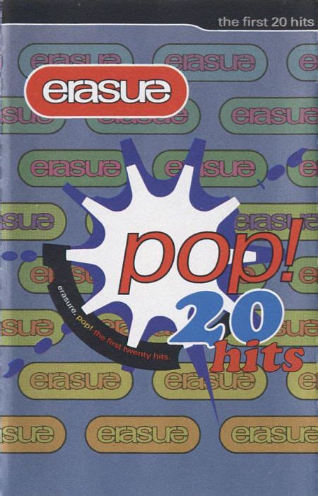 Erasure Pop The First 20 Hits 1992 Cassette Discogs