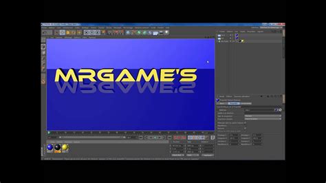 Tuto Faire Une Intro Simple Cinema 4d Youtube