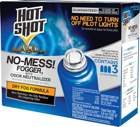 Amazon United Industries Hot Shot No Mess Fogger 3 Pack 1 2 Ounce