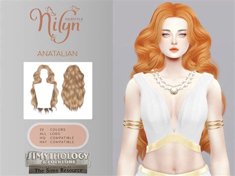 The Sims Resource Simythology ANATALIAN HAIR