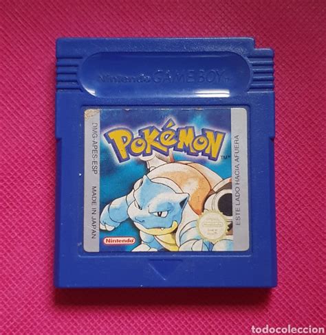 Juego pokemon edición azul nintendo gameboy car Vendido en Venta