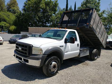 2005 Ford F450 Diesel 60 Dump Truck Used Ford F 450 For Sale In Van