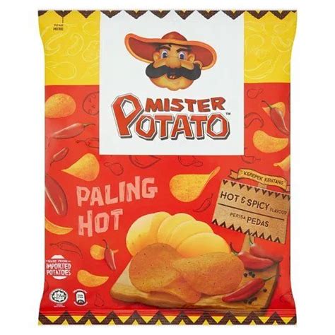 Mister Potato Chips Hot Spicy Flavour G Lazada