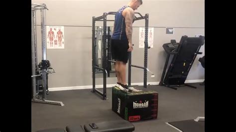 Straight Leg Box Jump Demonstration Mayhem Fitness Youtube