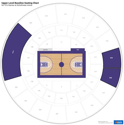 TCU Stadium Seating Chart