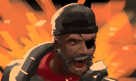 Demoman painting by me : r/tf2