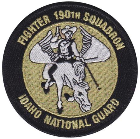 Th Fighter Squadron Cowboy Morale Flightline Insignia