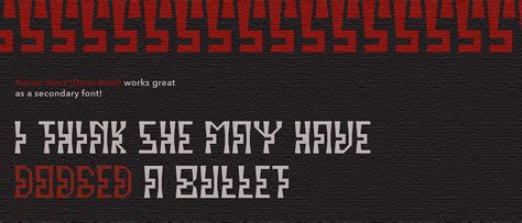 Bullet - Typeface on Behance