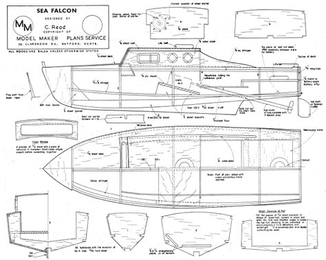 Quinze Marins Sur Le Bahut Du Mort Plan Maquette Vedette Sea Falcon