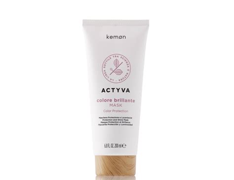 Actyva Colore Brillante Mascarilla Kemon Cosmética Líder