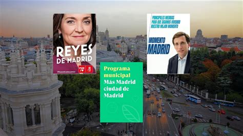 Programas Electorales Madrid Pdf Propuestas De Los Candidatos