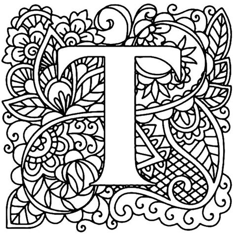 Алфавит для монограмм | Embroidery patterns, Lettering, Coloring pages