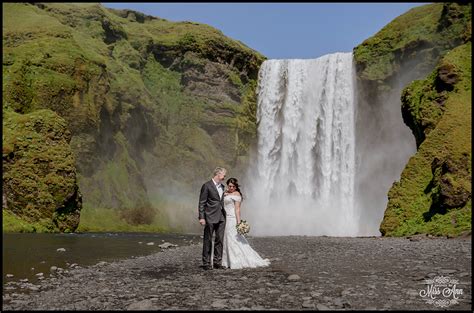 Skogafoss Waterfall Wedding Photos: Iceland Wedding Photographer ...