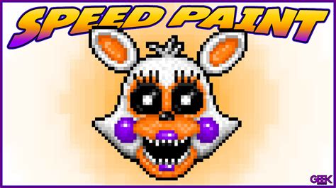 Lolbit Speedpaint Fnaf World Pixel Art Youtube