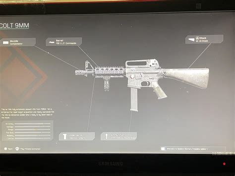 Colt 9mm SMG (Model 1) : r/modernwarfare