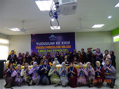 Yudisium Ke 23 Fakultas Psikologi UIN RF Palembang