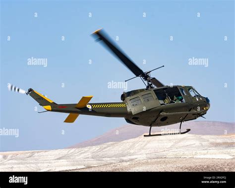 Bell UH-1 Iroquois, nickname Huey military helicopter at SHG AIRSHOW ...