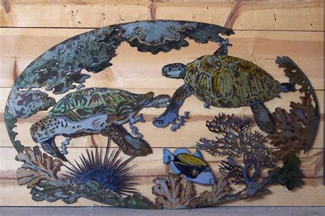 15 Best Collection of Outdoor Metal Turtle Wall Art