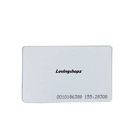 Jual Kartu T5577 125KHz REWRITABLE RFID CARD PROXIMITY CARD ID CARD