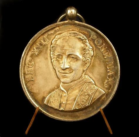 M Daille Argent Papale Pape Pope Papa Pius Pie Ix L O Xiii Vatican