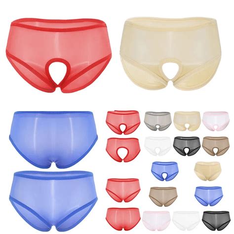 Slip Donna Sexy Mutandine Trasparenti Vita Midi Bikini Slip Mutandine Lingerie Biancheria Intima