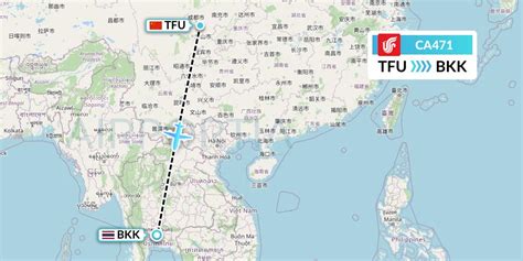 Ca Flight Status Air China Chengdu To Bangkok Cca