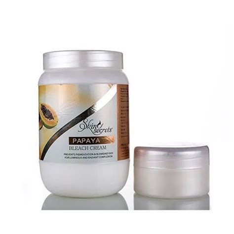 Skin Secrets Papaya Bleach Cream For Personal Parlour At Rs Pack