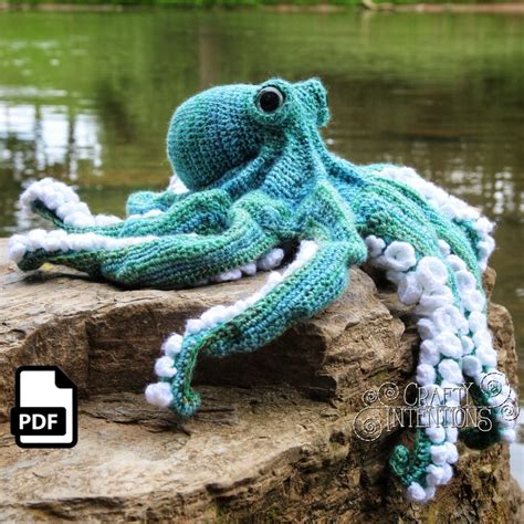 Christmas In July This Realistic Octopus Pattern By Crafty Intentions